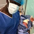 Mamadou Sakho annonce la naissance de son fils  Tidiane le 24 février 2017.  