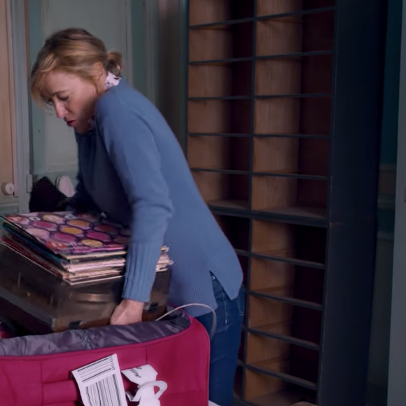 Julien Clerc et Valeria Bruni-Tedeschi en pleine crise conjugale pour "À vous jusqu'à la fin du monde" - clip réalisé par Michel Gondry, mars 2018.