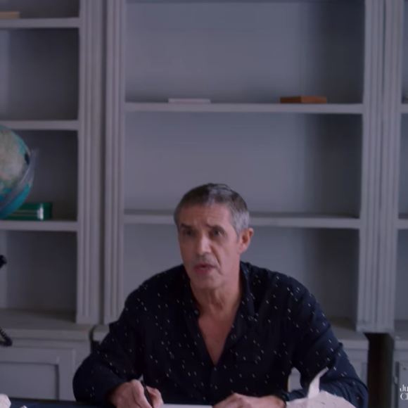 Julien Clerc et Valeria Bruni-Tedeschi en pleine crise conjugale pour "À vous jusqu'à la fin du monde" - clip réalisé par Michel Gondry, mars 2018.