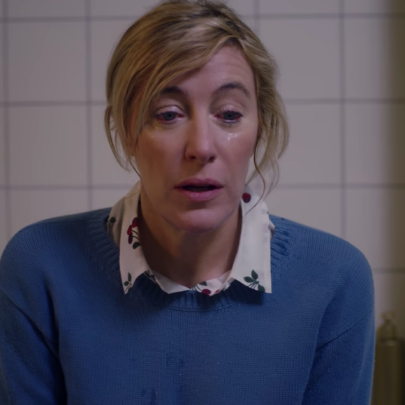 Julien Clerc et Valeria Bruni-Tedeschi en pleine crise conjugale pour "À vous jusqu'à la fin du monde" - clip réalisé par Michel Gondry, mars 2018.