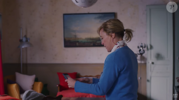 Julien Clerc et Valeria Bruni-Tedeschi en pleine crise conjugale pour "À vous jusqu'à la fin du monde" - clip réalisé par Michel Gondry, mars 2018.