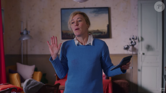 Julien Clerc et Valeria Bruni-Tedeschi en pleine crise conjugale pour "À vous jusqu'à la fin du monde" - clip réalisé par Michel Gondry, mars 2018.