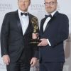 Kevin McKidd (Dr Owen Hunt dans Grey's Anatomy) et Kenneth Branagh lors des 45e Emmy Awards à New York le 20 novembre 2017. Le couple a finalisé son divorce le 22 décembre 2017.