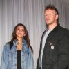 Emily Ratajkowski et son mari Sebastian à la sortie de la soirée WME pre oscar à Beverly Hills, le 2 mars 2018.