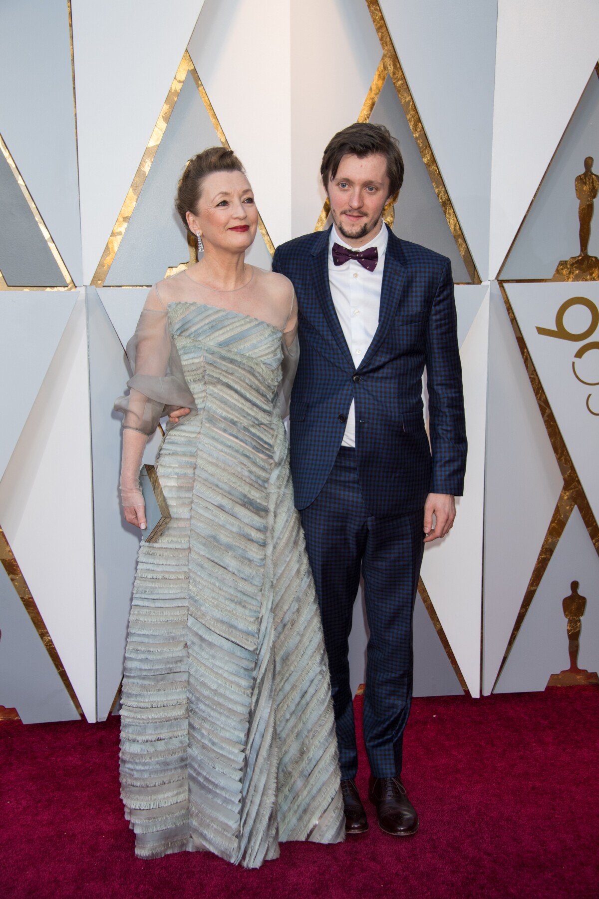 Photo : Lesley Manville et son fils Alfie Oldman - Arrivées - 90ème ...