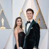 Ansel Elgort et sa compagne Violetta Komyshan - 90ème cérémonie des Oscars 2018 au théâtre Dolby à Los Angeles, Californie, Etats-Unis, le 4 mars 2018. © Michael Baker/AMPAS/Zuma Press/Bestimage