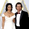 Matthew McConaughey et sa femme Camila Alves - Arrivées - 90ème cérémonie des Oscars 2018 au théâtre Dolby à Los Angeles, le 4 mars 2018. © Future-Image via ZUMA Press/Bestimage
