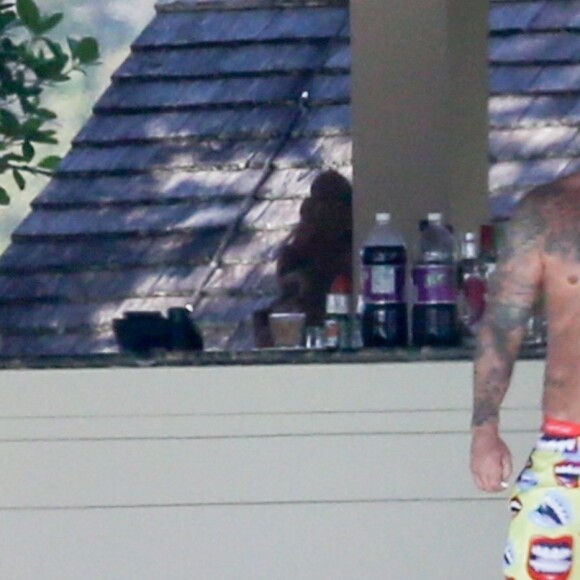 Exclusif - Justin Bieber et Selena Gomez sont allés à Montego Bay en Jamaïque pour le mariage du père de Justin, Jeremy Bieber, et de sa femme Chelsey Rebelo. Le 20 février 2018