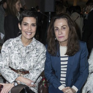 Cristina Córdula et Georgina Brandolini d'Adda - Front Row - People au défilé de mode automne-hiver PAP Femme 2018/2019 "Giambattista Valli" à Paris le 5 mars 2018. © Olivier Borde / Bestimage