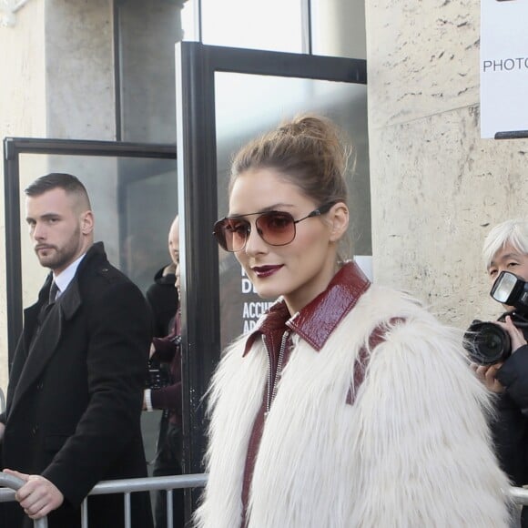 Olivia Palermo - Arrivées au défilé de mode prêt à porter Automne Hiver 2018/2019 "Giambattista Valli " à Paris le 5 mars 2018. Arrivals at the Fall Winter 2018/2019 ready-to-wear fashion show "Giambattista Valli" in Paris on March 5th, 2018.05/03/2018 - Paris