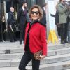 Nati Abascal - Arrivées au défilé de mode prêt à porter Automne Hiver 2018/2019 "Giambattista Valli " à Paris le 5 mars 2018.