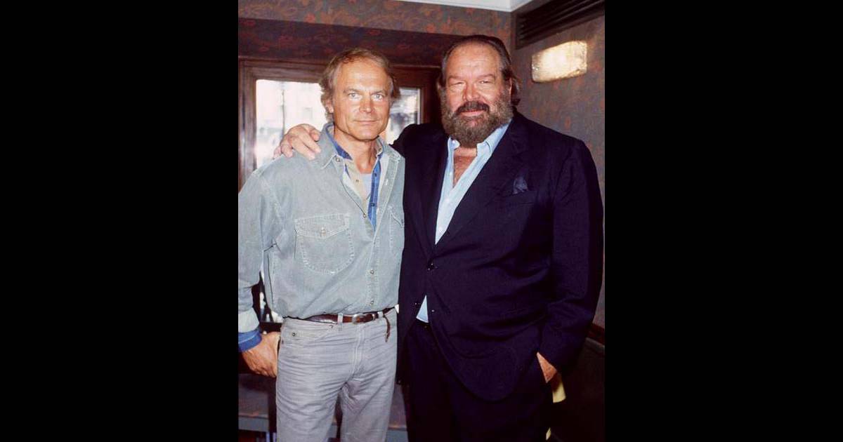 Terence Hill et Bud Spencer, son compagnon des western ...