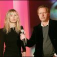 Renaud et Romane Serda à l'enregistrement de l'émission "Vivement Dimanche" en décembre 2004