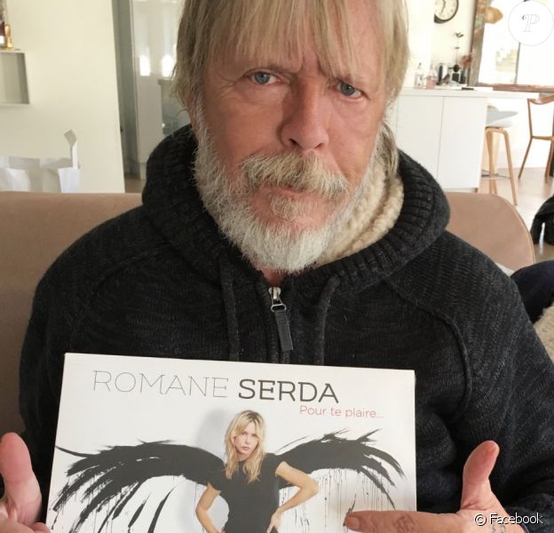 Renaud soutient son ex-femme Romane Serda le jour de la sortie de son nouvel album intitulé "Pour te plaire" le 9 mars 2018