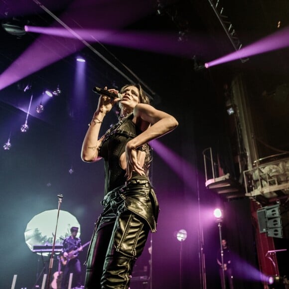 Exclusif - La chanteuse Shy'm en concert aux Folies Bergère à Paris. Le 7 mars 2018 © Cyril Moreau / Bestimage