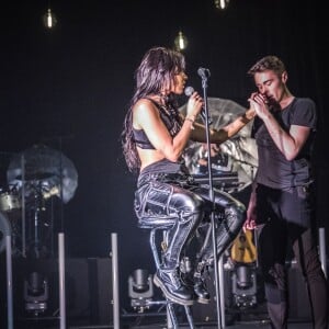 Exclusif - La chanteuse Shy'm en concert aux Folies Bergère à Paris. Le 7 mars 2018 © Cyril Moreau / Bestimage