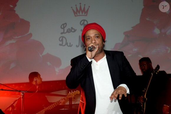 Exclusif - Doc Gynéco - 6ème gala de l'association "Les Rois du Monde" à la Salle Wagram, à Paris, le 12 mars 2018. © Cyril Moreau/Rachid Bellak/Bestimage