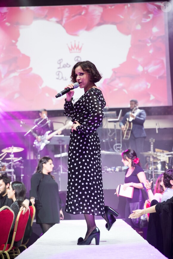 Exclusif - Tina Arena - 6ème gala de l'association "Les Rois du Monde" à la Salle Wagram, à Paris, le 12 mars 2018. © Cyril Moreau/Rachid Bellak/Bestimage