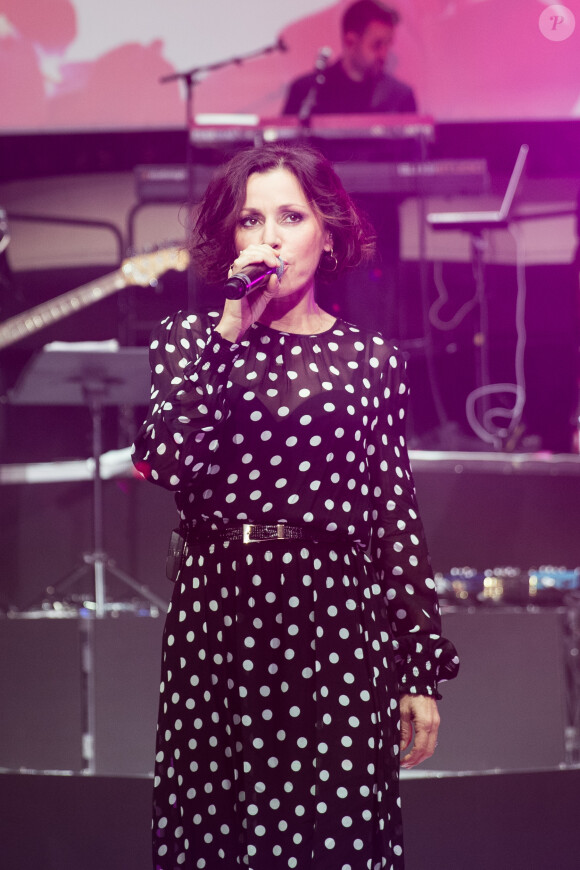 Exclusif - Tina Arena - 6ème gala de l'association "Les Rois du Monde" à la Salle Wagram, à Paris, le 12 mars 2018. © Cyril Moreau/Rachid Bellak/Bestimage