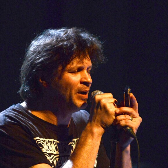 Plusieurs artistes, dont Bertrand Cantat, ont rendu un nouvel hommage à Alain Bashung avec le spectacle "Dernieres nouvelles de Frau Major" au 104, à Paris, les 29 et 30 mars 2013.