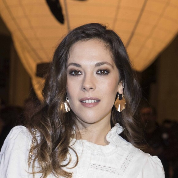 Alysson Paradis au défilé "H&M - Collection prêt-à-porter printemps-été 2018" au musée des arts décoratifs de Paris, le 28 février 2018. © Olivier Borde/Bestimage
