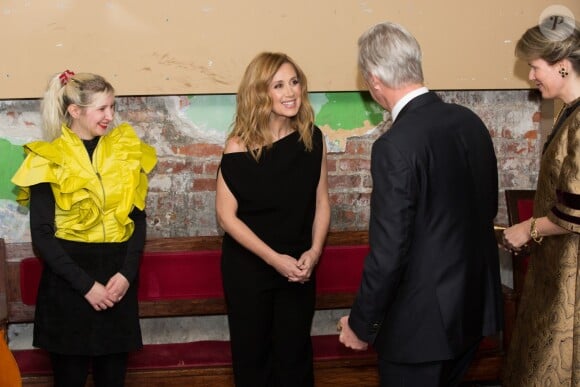 Le roi Philippe et la reine Mathilde de Belgique en visite d'état au Canada assistent à un concert privé de Lara Fabian et d'Alice on the Roof, au théâtre Rialto à Montréa