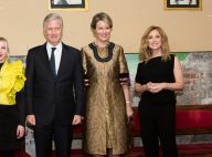 Lara Fabian applaudie par le roi Philippe et la reine Mathilde de Belgique