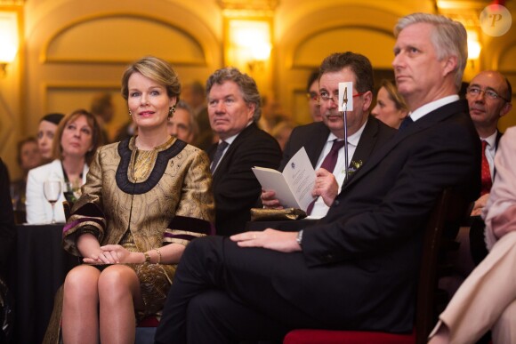 Le roi Philippe et la reine Mathilde de Belgique en visite d'état au Canada assistent à un concert privé de Lara Fabian et d'Alice on the Roof, au théâtre Rialto à Montréa