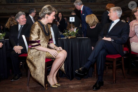 Le roi Philippe et la reine Mathilde de Belgique en visite d'état au Canada assistent à un concert privé de Lara Fabian et d'Alice on the Roof, au théâtre Rialto à Montréa