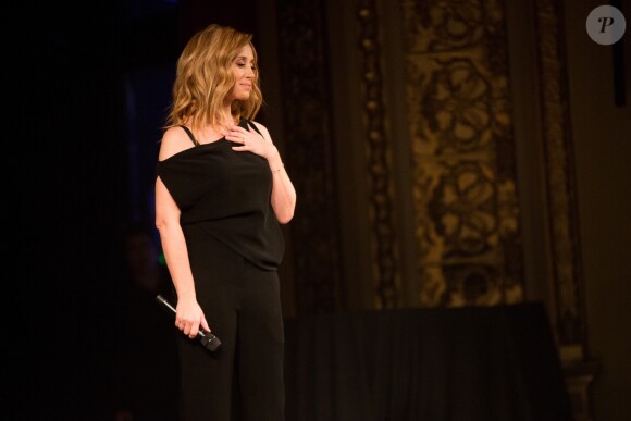 Le roi Philippe et la reine Mathilde de Belgique en visite d'état au Canada assistent à un concert privé de Lara Fabian et d'Alice on the Roof, au théâtre Rialto à Montréa