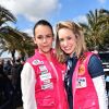 Pauline Ducruet et Jazmin Grace Grimaldi - Départ du 28ème Rallye Aicha des Gazelles depuis la Promenade des Anglais à Nice le 17 mars 2018. © Bruno Bebert/Bestimage