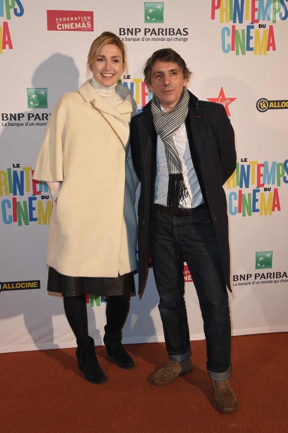 Julie Gayet et Samuel Prat - Lancement du 19ème "Printemps du Cinéma" à l'UGC Cité Ciné Bercy à Paris le 18 mars 2018. © Guirec Coadic/Bestimage18/03/2018 - Paris