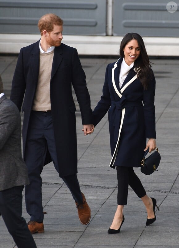 Le prince Harry et Meghan Markle à Birmingham le 8 mars 2018.