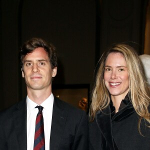 Prince Josef-Emanuel du Liechtenstein et sa soeur la Princesse Maria-Anunciata du Liechtenstein - Soirée au Musée Rodin à l'occasion de la visite d'Etat en France du grand-duc H. de Luxembourg et la grande-duchesse MT. de Luxembourg à Paris le 20 mars 2018. © Dominique Jacovides/Bestimage