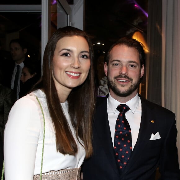 LL.AA.RR. le Prince Felix et la Princesse Claire de Luxembourg - Soirée au Musée Rodin à l'occasion de la visite d'Etat en France du grand-duc H. de Luxembourg et la grande-duchesse MT. de Luxembourg à Paris le 20 mars 2018. © Dominique Jacovides/Bestimage