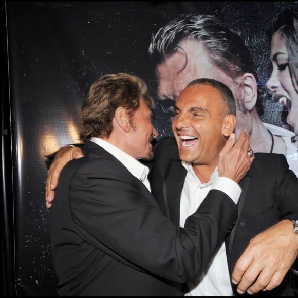 Anniversaire de Johnny Hallyday chez son ami, le regretté Christian Audigier, en 2008