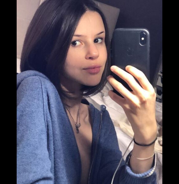 Marina Kaye en mode selfie sur Instagram, le 5 mars 2018