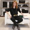 Audrey Marnay - Inauguration d'une nouvelle boutique de maroquinerie TUMI au 63 avenue des Champs-Elysées à Paris le 22 mars 2018.