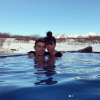 Cristiano Ronaldo et Georgina Rodriguez, en vacances en mars 2018, photo Instagram.