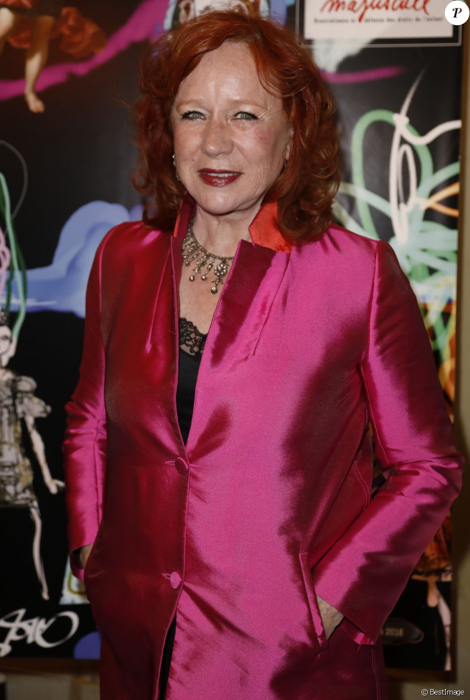 Eva Darlan - Gala 2018 d'Enfance Majuscule pour soutenir l'association dans sa lutte contre les ...