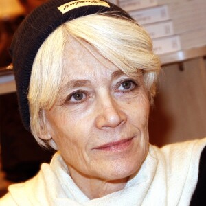 Françoise Hardy - Portraits au Salon du livre de Paris 2009.