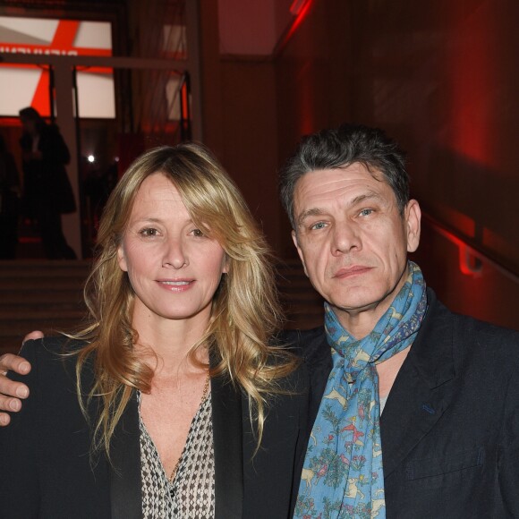 Sarah et Marc Lavoine - Soirée bicentenaire des Caisses d'Epargne au Palais de Chaillot à Paris, France, le 21 mars 2018. © Coadic Guirec/Bestimage