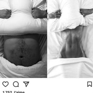 Shy'm valide la parodie d'une photo qu'elle a partagée sur Instagram le 27 mars 2018.