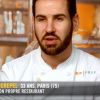 Vincent lors de l'épisode 9 de "Top Chef" diffusé mercredi 28 mars 2018 sur M6.
