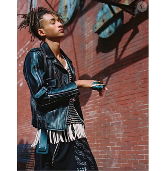 Jaden Smith est le mannequin star de la campagne "SERIES 4" (printemps-été 2016) de Louis Vuitton. Photo publiée le 2 janvier 2015.