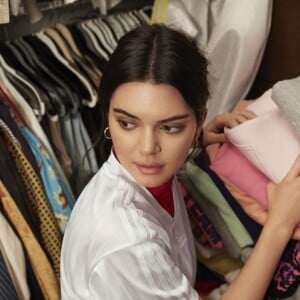 Kendall Jenner, égérie de la basket "Akryn" pour adidas Originals.