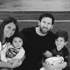 Lionel Messi en famille lors de la célébration de Pâques. Instagram, le 1er avril 2018.