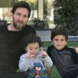 Lionel Messi en famille lors de la célébration de Pâques. Instagram, le 1er avril 2018.
