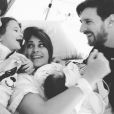 Lionel Messi le jour de la naissance de son fils Ciro, le 10 mars 2018. Instagram.
