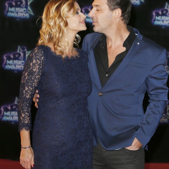 Ingrid Chauvin et son mari Thierry Peythieu lors de la 18ème cérémonie des "NRJ Music Awards" au Palais des Festivals à Cannes, le 12 novembre 2016. © Christophe Aubert via Bestimage